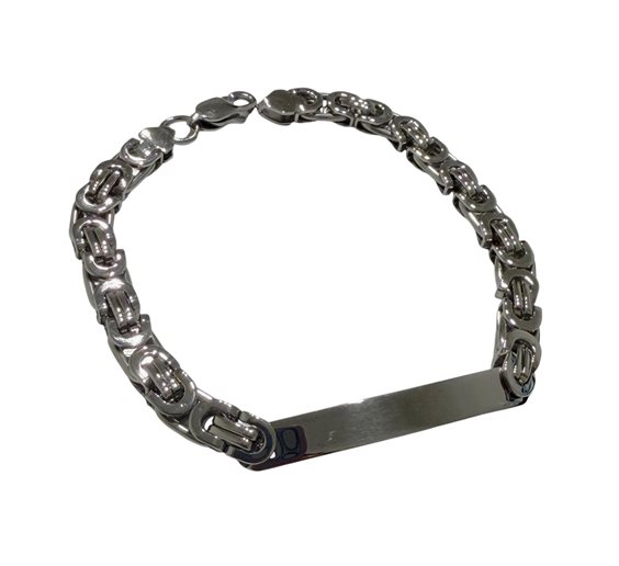 Bracciale Domar Uomo Bracciale acciaio in Acciaio BR 2637 - BR 2637